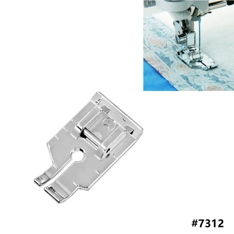 Adjustable Snap-on Bias Binder Sewing Machine Presser Foot #6290 Compatible with Domestic Machines Sewing Accessory