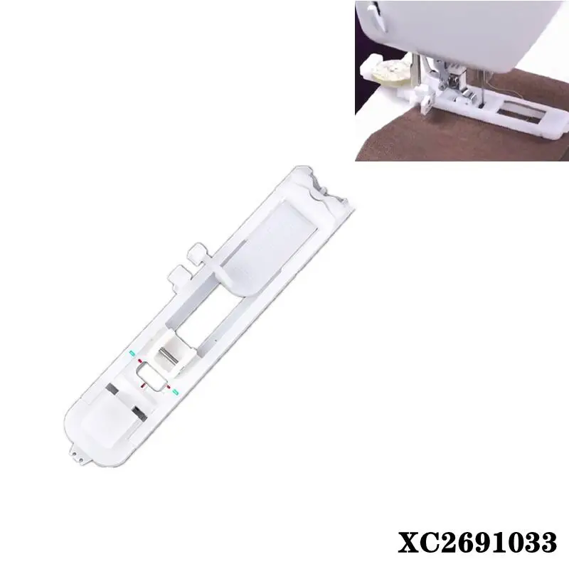 Adjustable Snap-on Bias Binder Sewing Machine Presser Foot #6290 Compatible with Domestic Machines Sewing Accessory