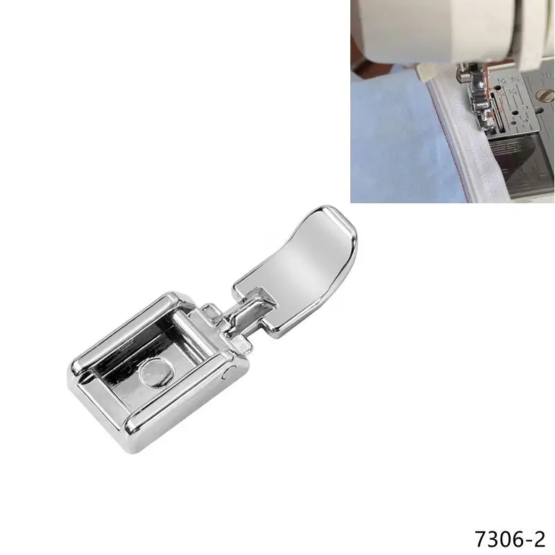 Adjustable Snap-on Bias Binder Sewing Machine Presser Foot #6290 Compatible with Domestic Machines Sewing Accessory