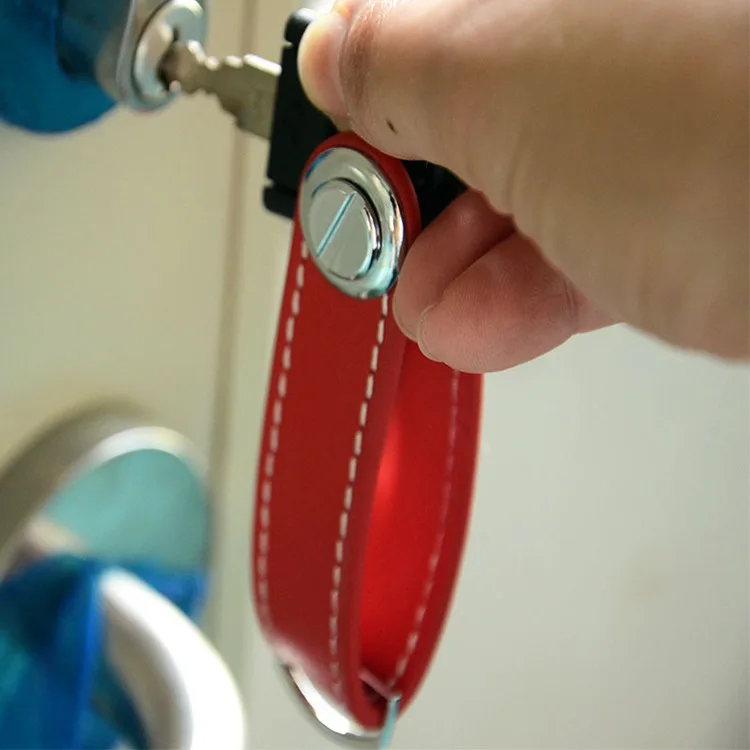 Car Key Pouch Bag Case Wallet Holder Chain Key Wallet Ring Collector Housekeeper Pocket Key Organizer Smart Leather Keychain