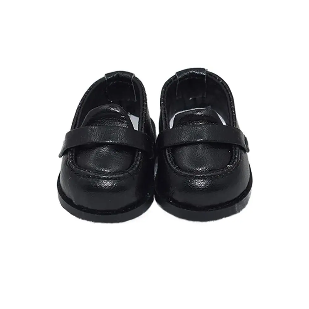 20CM Cotton Doll Shoes Fashion PU Leather Boots Casual Wear Sneakers Mini Shoes For 1/12 BJD Dolls Accessories Kids Gift