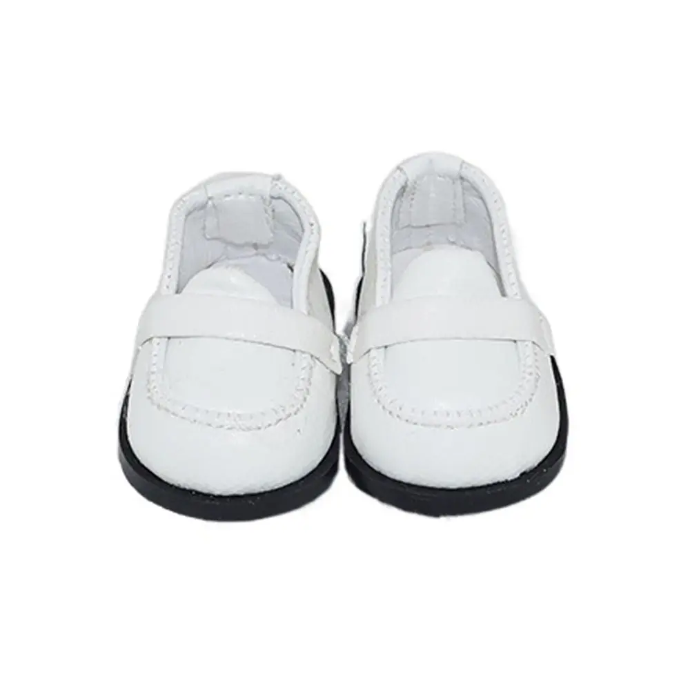 20CM Cotton Doll Shoes Fashion PU Leather Boots Casual Wear Sneakers Mini Shoes For 1/12 BJD Dolls Accessories Kids Gift