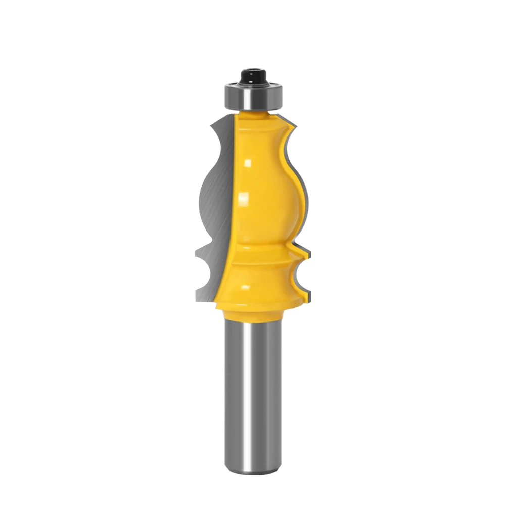 1PC Architectural Molding Router Bit - 1/2' Shank 12mm 8mm Shank Tenon Cutter for Woodworking Tools - RCT-18002