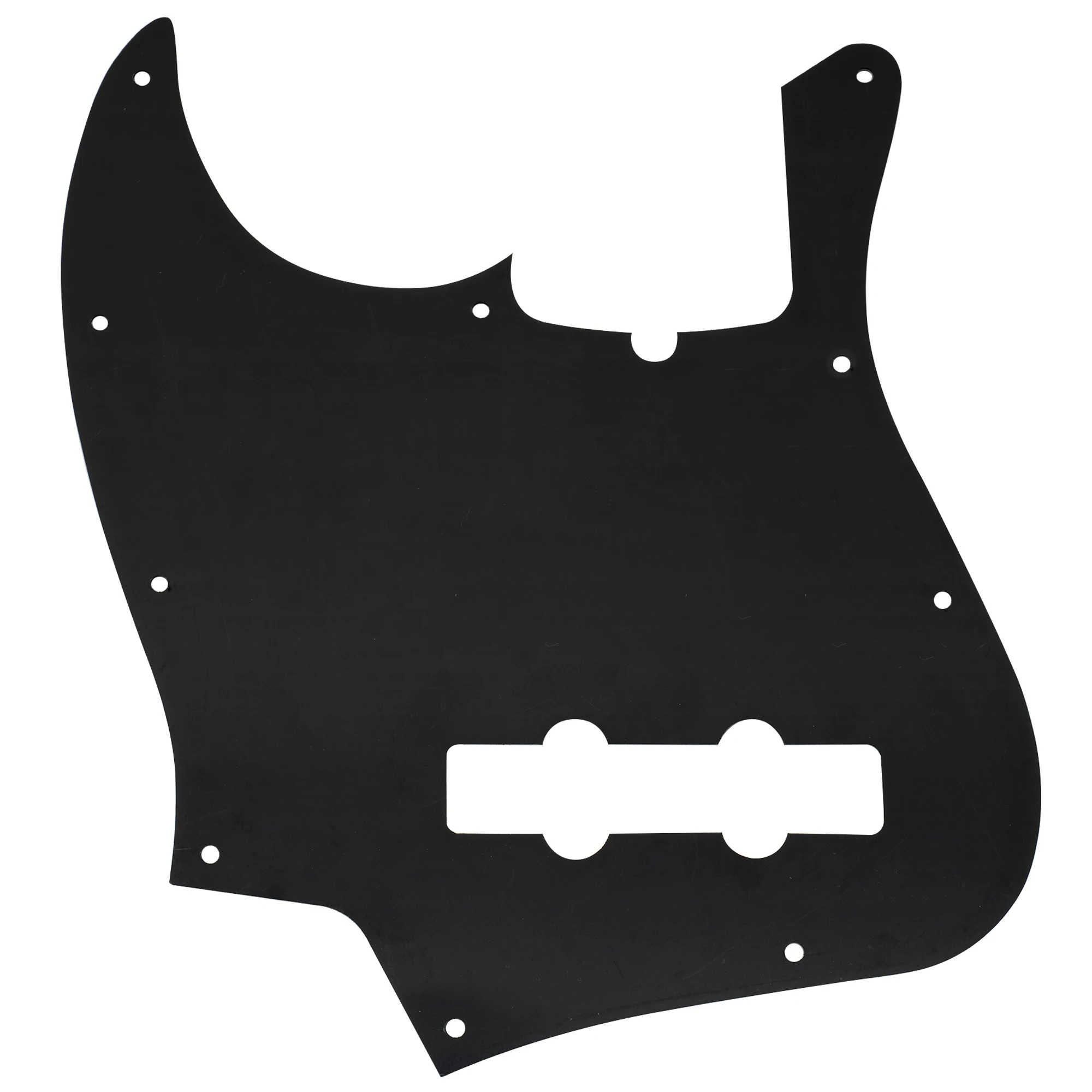 Musiclily Pro 10-Hole Modern Style J Bass Pickguard for 4 String American Jazz Bass