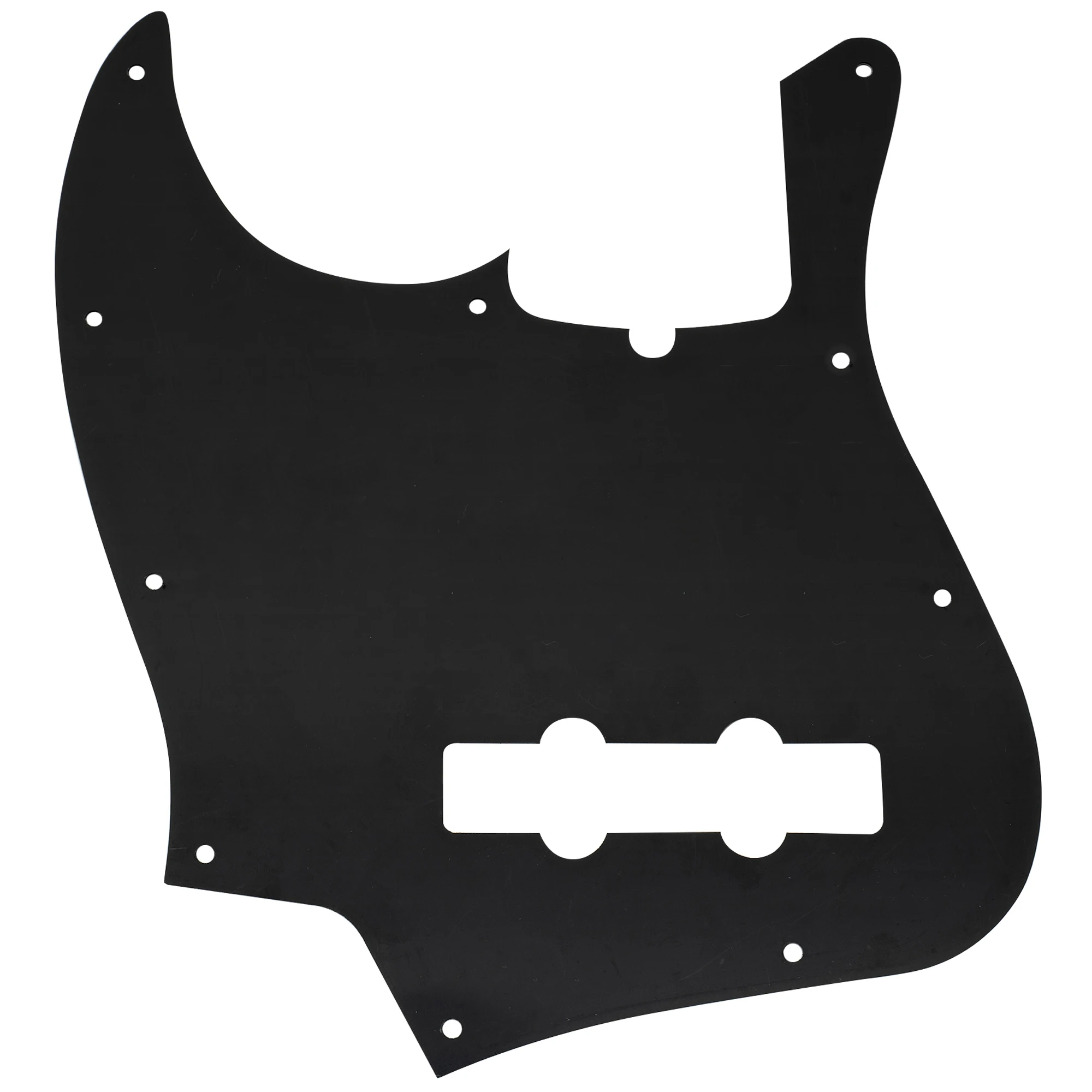 Musiclily Pro 10-Hole Modern Style J Bass Pickguard for 4 String American Jazz Bass