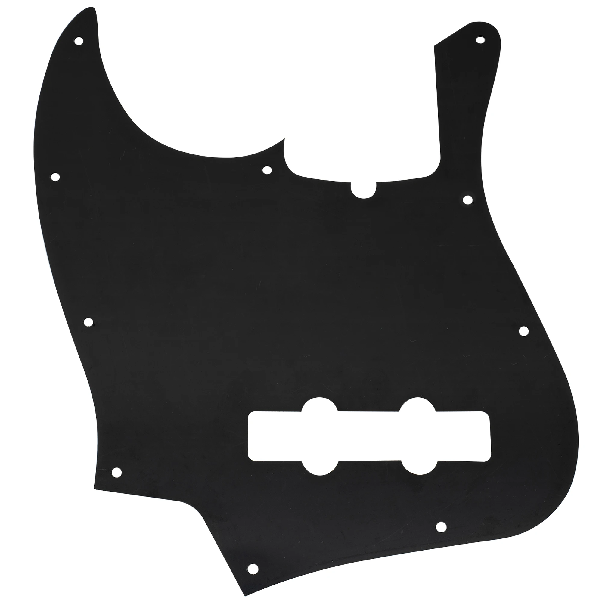Musiclily Pro 10-Hole Modern Style J Bass Pickguard for 4 String American Jazz Bass