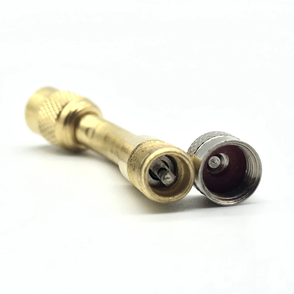 2Pcs Motorcycle Brass 45 90 135 Degree Angle Bent Valve Inflator Connector Tyre Tube Valve Extension Adapter for Truck Car Bike