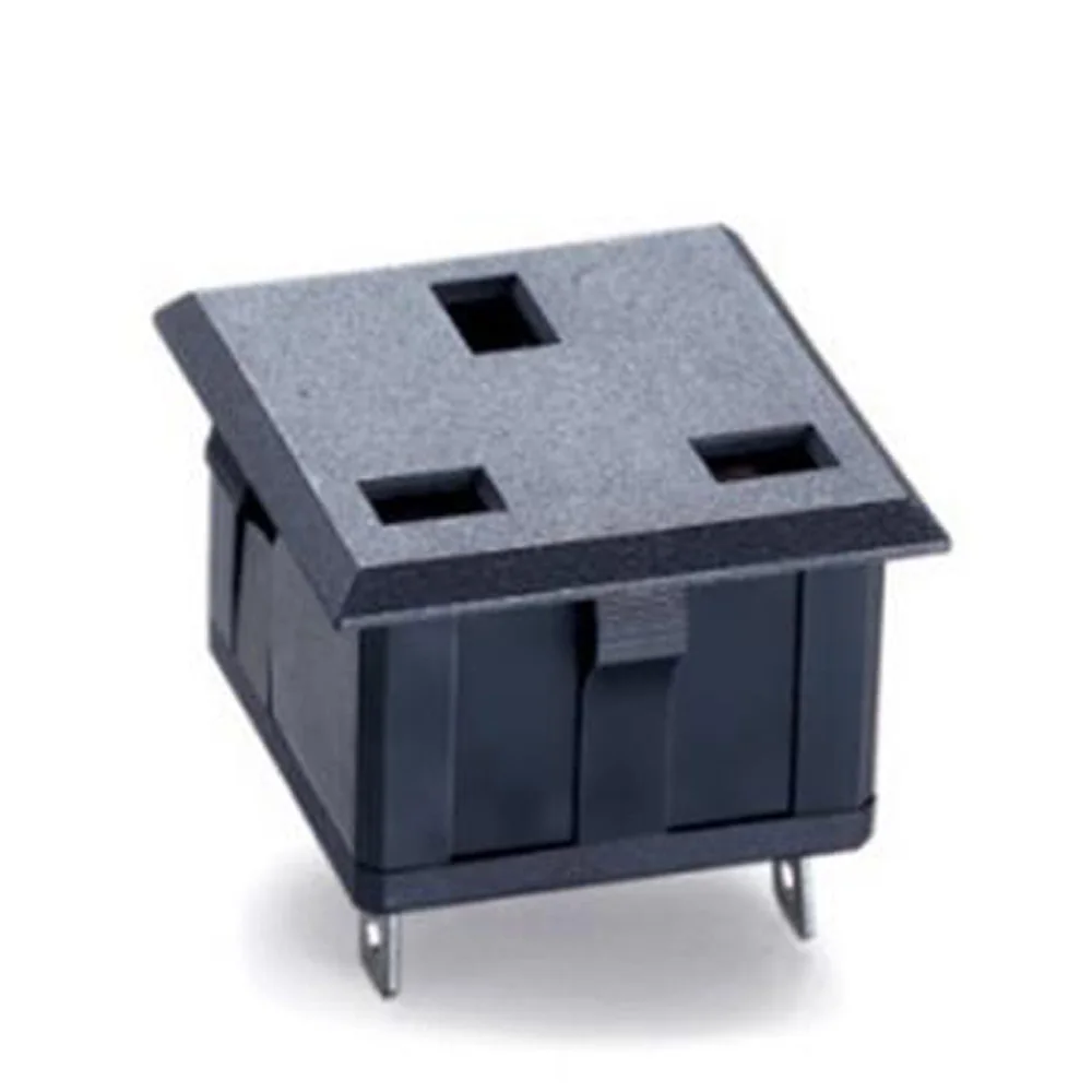 Black Copper 10/16A 250V American Japan Australian British EU Germany French Brazil Universal Electrical AC Power Socket