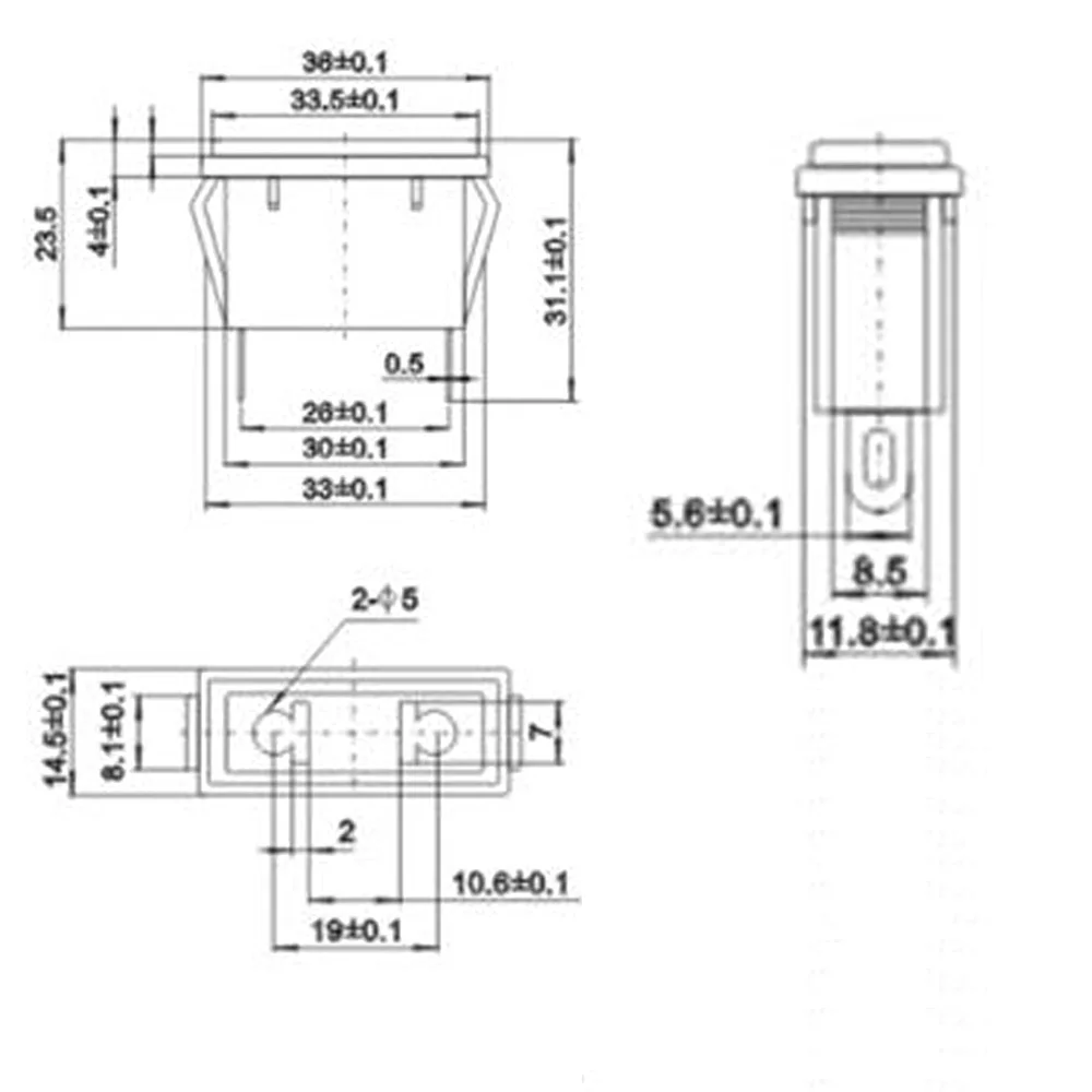Black Copper 10/16A 250V American Japan Australian British EU Germany French Brazil Universal Electrical AC Power Socket