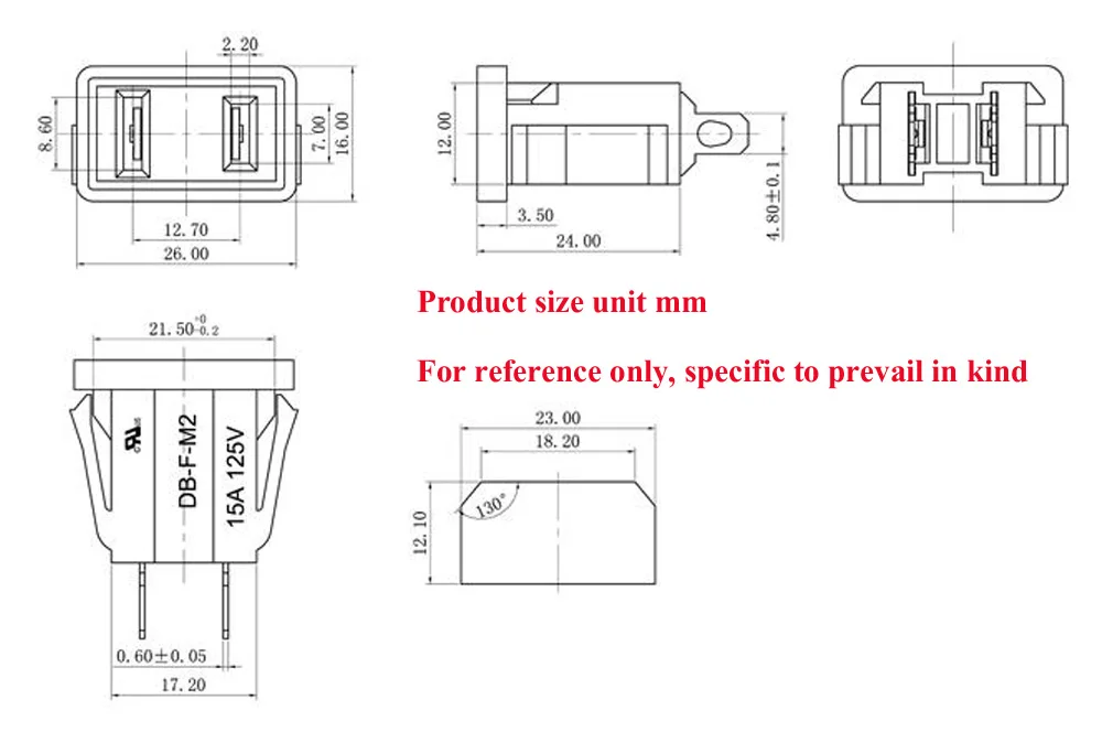Black Copper 10/16A 250V American Japan Australian British EU Germany French Brazil Universal Electrical AC Power Socket