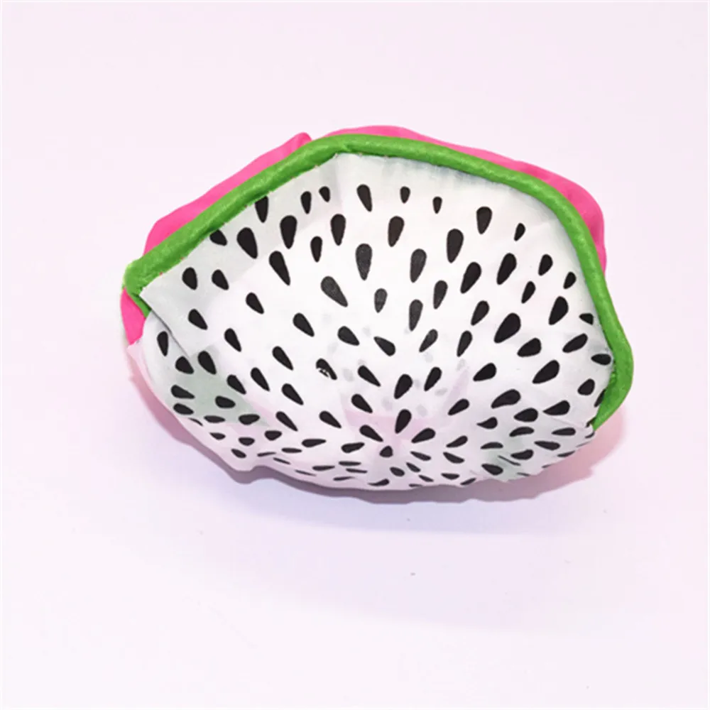 Fruit Shape Folding Shopping Bag Portable Large Capacity Women's Handbags Eco Reusable Tote Pouch Gift Bag Polyester Storage Bag
