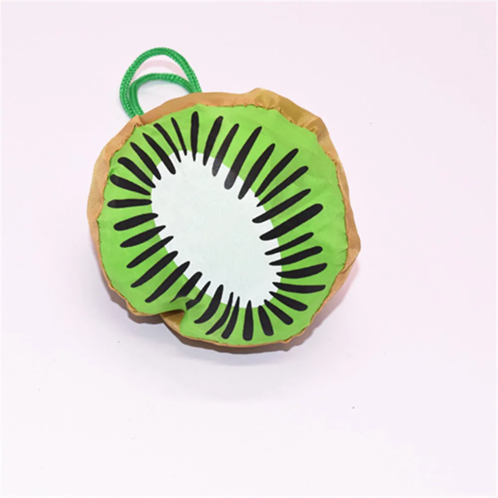 Fruit Shape Folding Shopping Bag Portable Large Capacity Women's Handbags Eco Reusable Tote Pouch Gift Bag Polyester Storage Bag