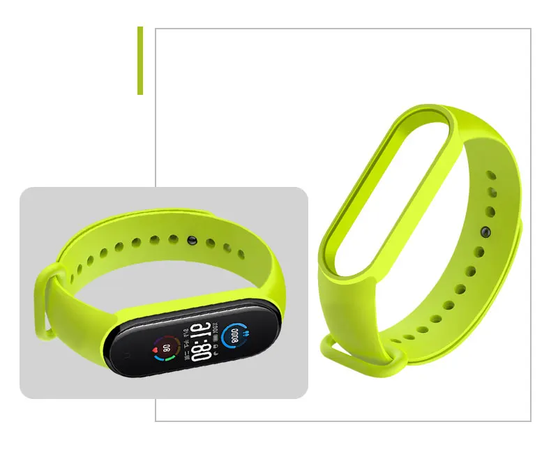 Watch Strap for Xiaomi Mi Band 7 6 5 4 3 Wristband Silicone Bracelet Wrist Straps MiBand 3 4 Band5 Band6 Smartwatch Accessories