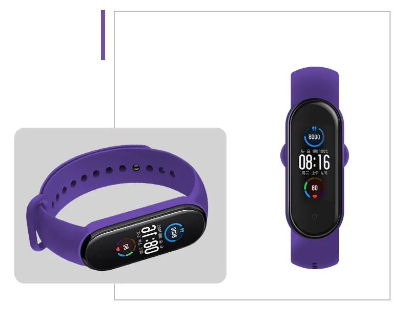 Watch Strap for Xiaomi Mi Band 7 6 5 4 3 Wristband Silicone Bracelet Wrist Straps MiBand 3 4 Band5 Band6 Smartwatch Accessories