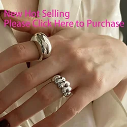 VENTFILLE 925 Sterling Silver Rings INS Fashion Hip Hop Vintage Couples Hollow Lines Punk Thai Silver Party Adjustable Jewelry
