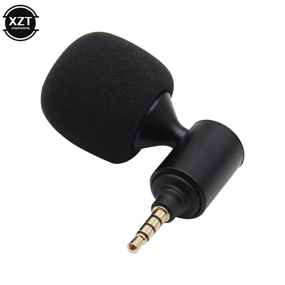 Portable Mini Microphone 3.5mm Stereo Type-C Flexural Bendable Wireless Mic For Phone Cameras Computer Laptop PC Recording