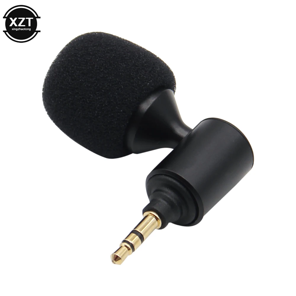 Portable Mini Microphone 3.5mm Stereo Type-C Flexural Bendable Wireless Mic For Phone Cameras Computer Laptop PC Recording