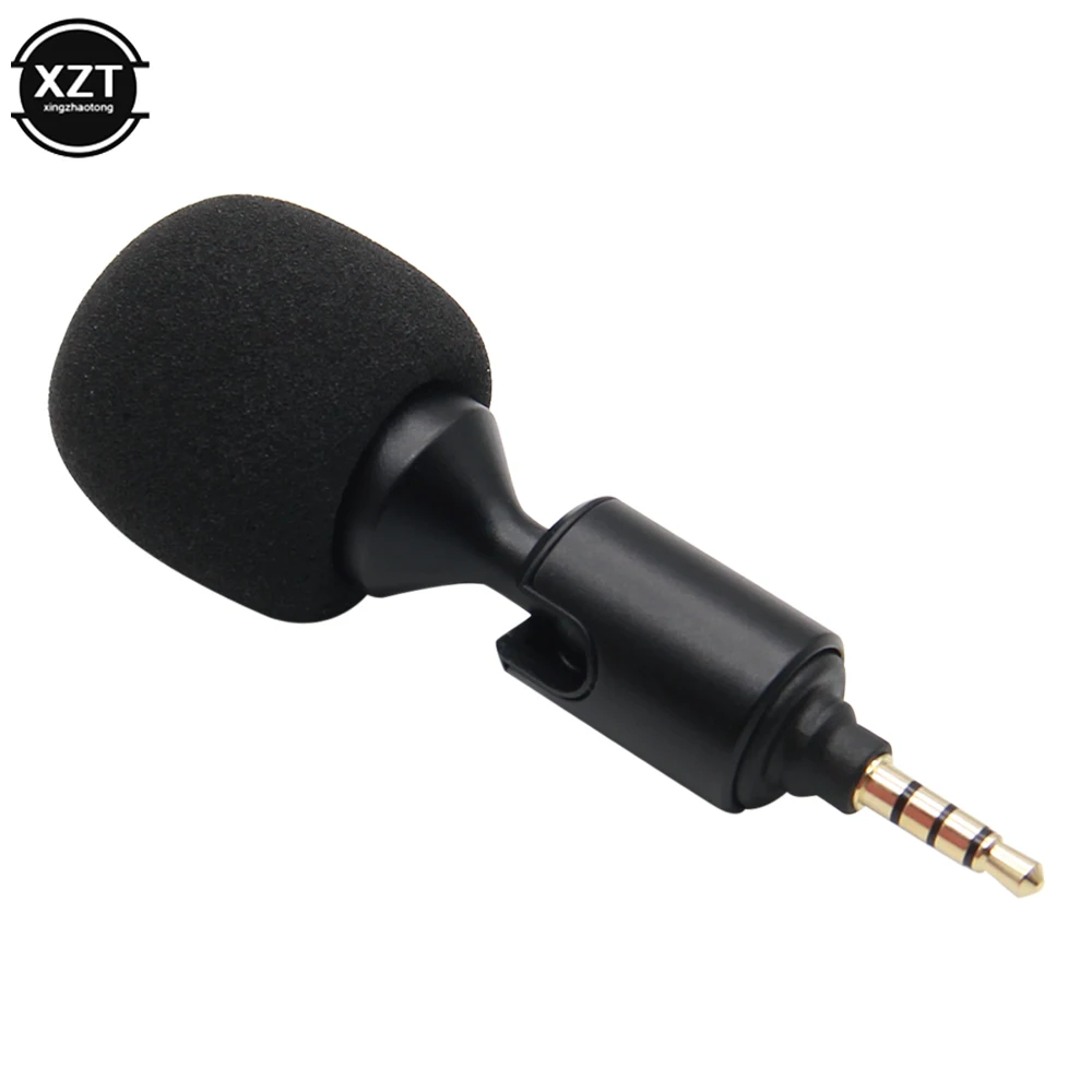Portable Mini Microphone 3.5mm Stereo Type-C Flexural Bendable Wireless Mic For Phone Cameras Computer Laptop PC Recording