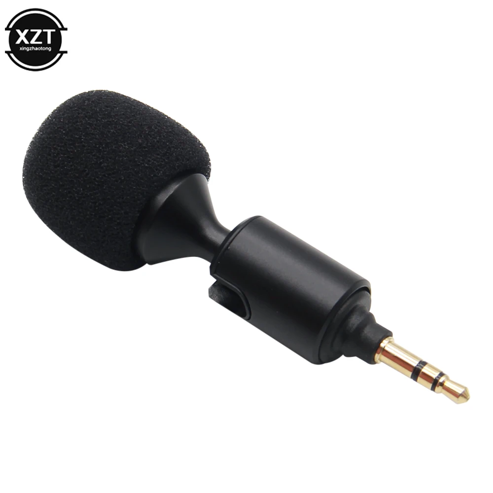 Portable Mini Microphone 3.5mm Stereo Type-C Flexural Bendable Wireless Mic For Phone Cameras Computer Laptop PC Recording