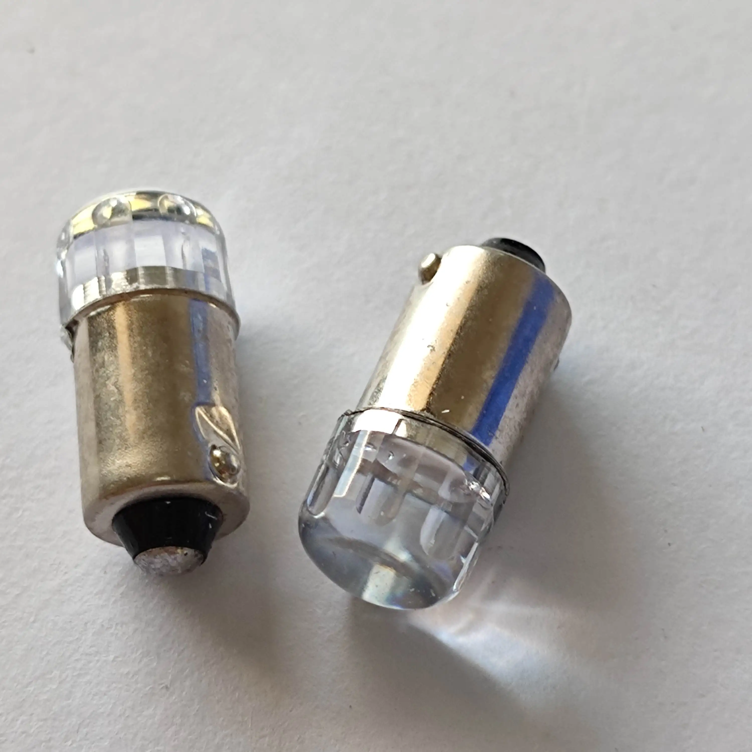 2PCS BA9S T4W LED Car Light Bulb T2W T3W H5W Interior Car LED License Plate Light DC12V 12913 12910 12929 BA9 57 756 1816 1891