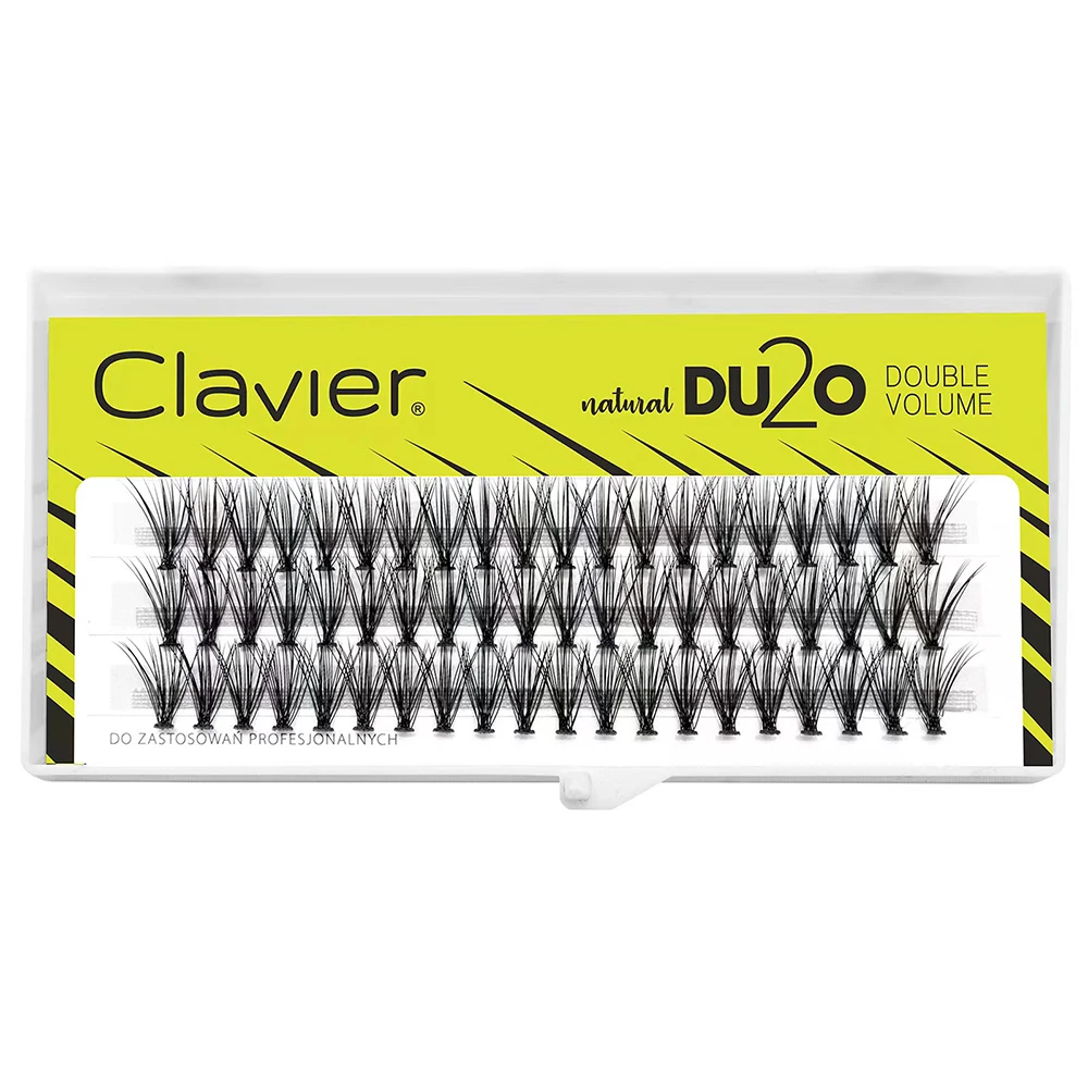 Clavier DU2O-ITS 20D Eyelash Makeup Individual Lashes Cluster Natural Extensions False Eyelashes Double The Volume