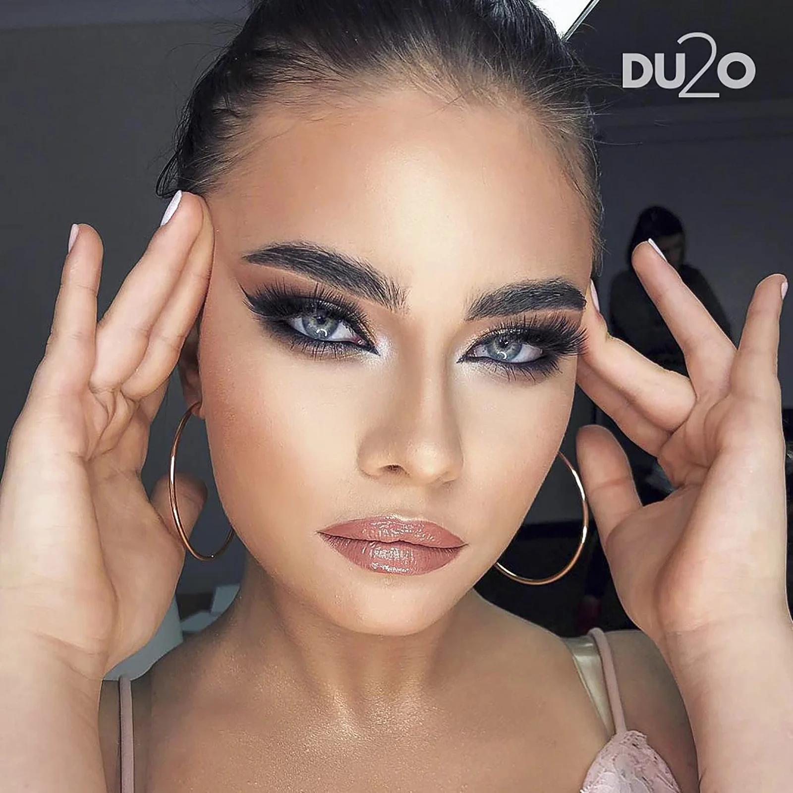 Clavier DU2O-ITS 20D Eyelash Makeup Individual Lashes Cluster Natural Extensions False Eyelashes Double The Volume