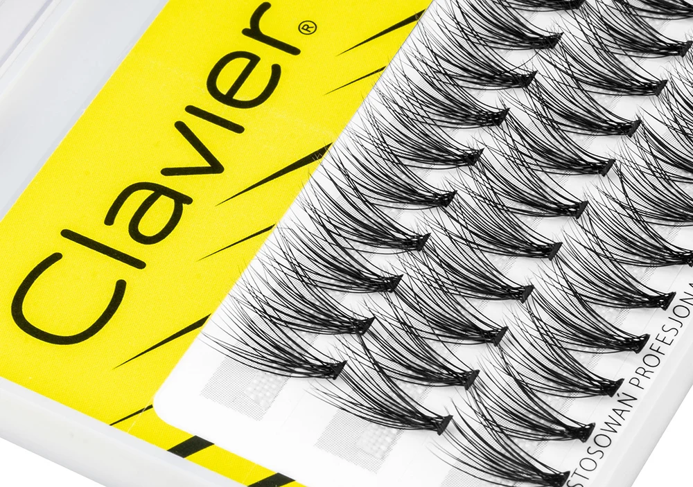 Clavier DU2O-ITS 20D Eyelash Makeup Individual Lashes Cluster Natural Extensions False Eyelashes Double The Volume