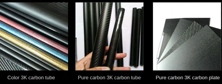 5pcs/10pcs Carbon Fiber Rod Dia 1mm 2mm 3mm 4mm 5mm 6mm Length 500mm 3 Fibra de carbono