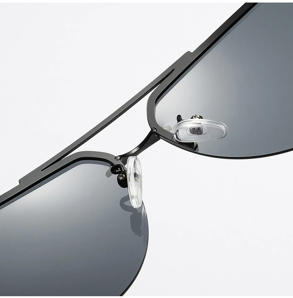 New Polarized Men Sunglasses Classic Driving Sun Glasses Metal Frame Mirror Lens Sunglasses Men/Women