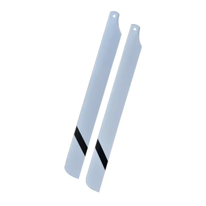 1 Pair 325mm 360mm Glassy Carbon Fiber Propeller Main Blades for RC Helicopter