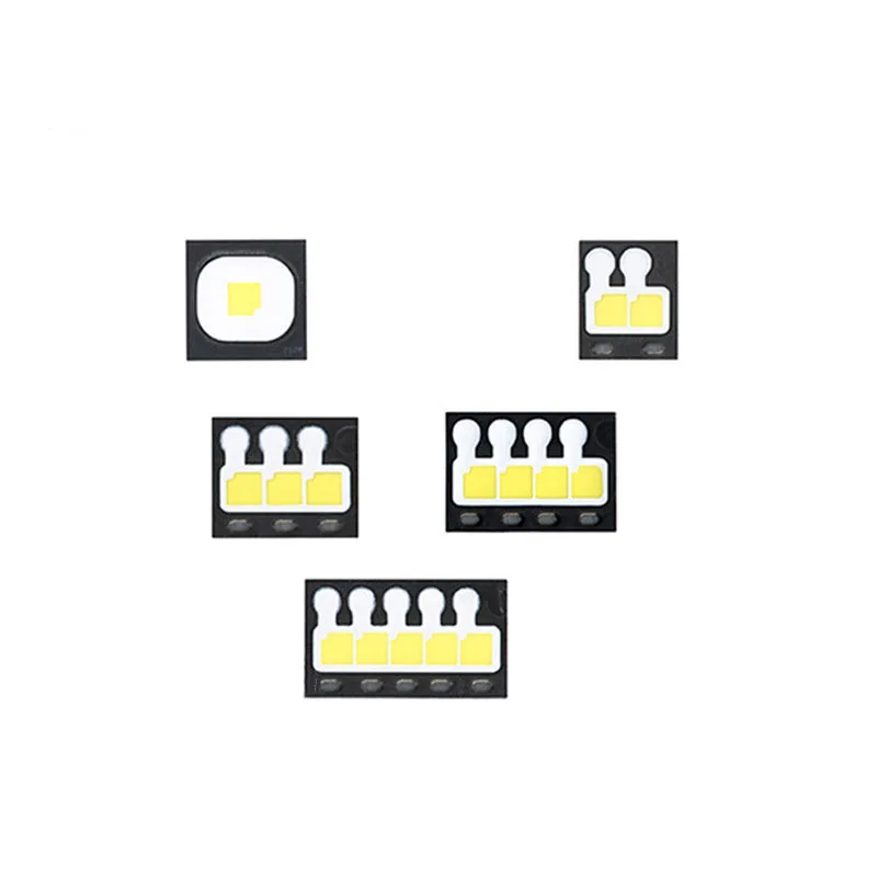 10pcs Lamp 5W 10W 15W 20W 25W High Power LED Light Super Bright 6500K LED Beads PCB Tube For Automotive Headlights DIY