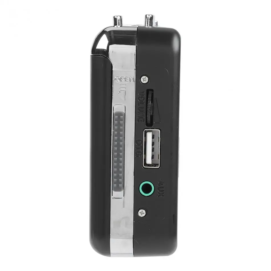 Portable Cassette Player Recorder Standalone Audio Music Recorder Cassette Tape to MP3 Converter Save into USB Flash Drive