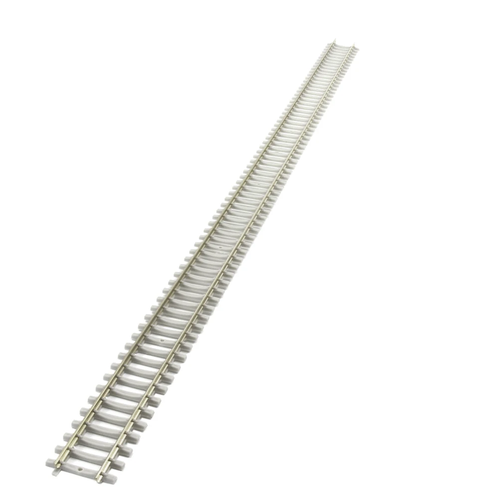 Evemodel 1pc/2pcs/5pcs Model Train 1:87 Railroad Cupronickel Tracks Flexible Rail Code 100 with Sleeper HO Scale 50cm HP17HO