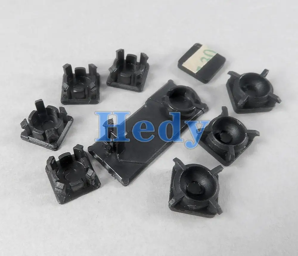 2sets Rubber Feet Full Set Dust Plug Cover Screw Plastic Plug Feet Cover For PS3 Slim 2000 3000 4000 Console