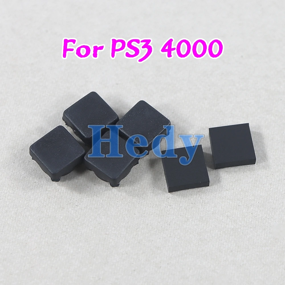 2sets Rubber Feet Full Set Dust Plug Cover Screw Plastic Plug Feet Cover For PS3 Slim 2000 3000 4000 Console