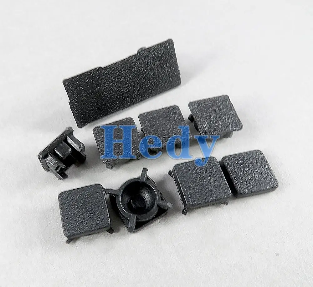 2sets Rubber Feet Full Set Dust Plug Cover Screw Plastic Plug Feet Cover For PS3 Slim 2000 3000 4000 Console