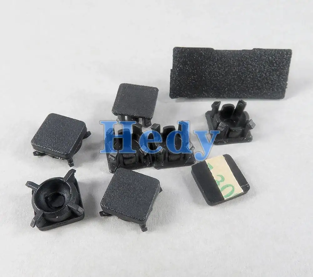 2sets Rubber Feet Full Set Dust Plug Cover Screw Plastic Plug Feet Cover For PS3 Slim 2000 3000 4000 Console