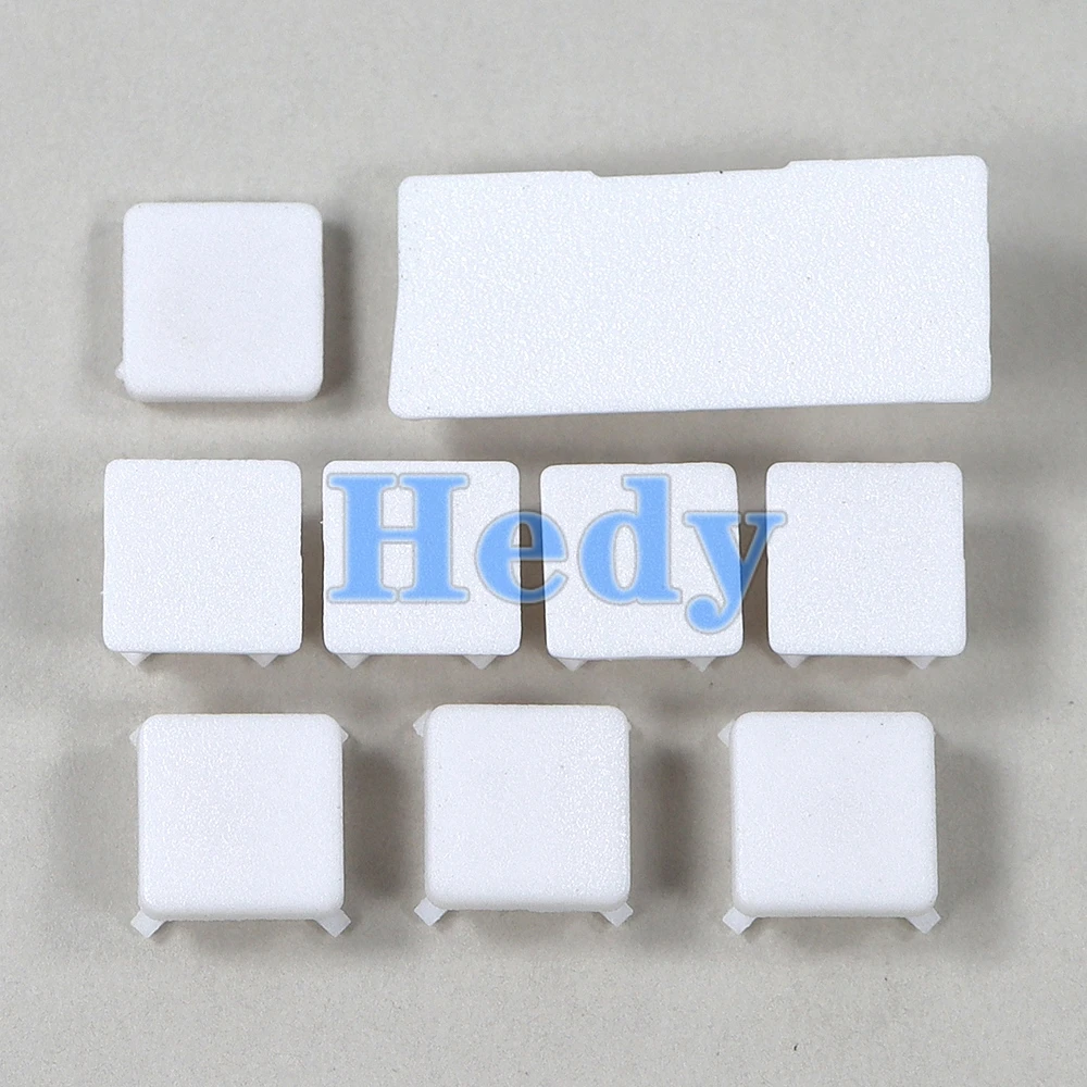 2sets Rubber Feet Full Set Dust Plug Cover Screw Plastic Plug Feet Cover For PS3 Slim 2000 3000 4000 Console
