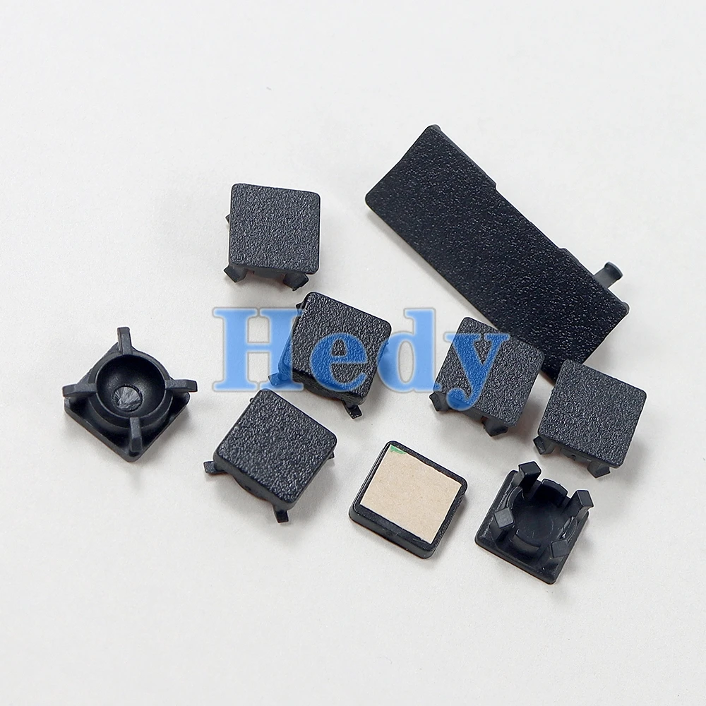 2sets Rubber Feet Full Set Dust Plug Cover Screw Plastic Plug Feet Cover For PS3 Slim 2000 3000 4000 Console