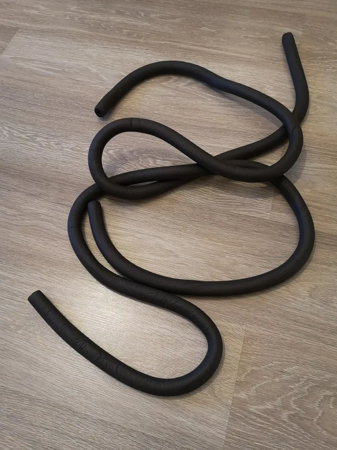 6mm-32mm Black PPR Sponge Pipe Insulation Waterproof Pipeline Holder Thermal Tubular Protective Sleeve Air Conditioning Fitting