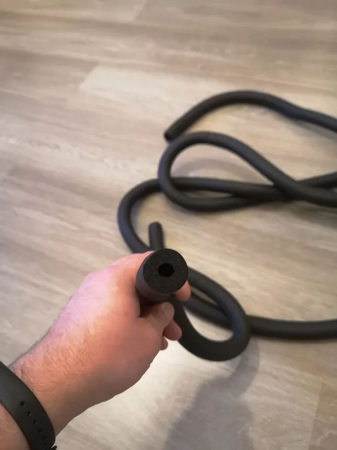 6mm-32mm Black PPR Sponge Pipe Insulation Waterproof Pipeline Holder Thermal Tubular Protective Sleeve Air Conditioning Fitting
