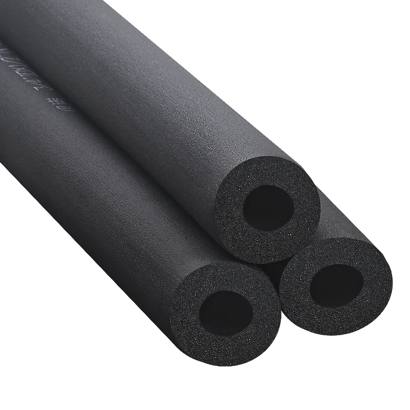 6mm-32mm Black PPR Sponge Pipe Insulation Waterproof Pipeline Holder Thermal Tubular Protective Sleeve Air Conditioning Fitting