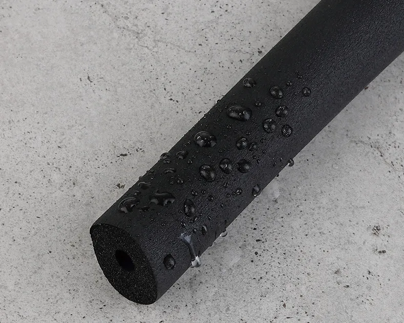 6mm-32mm Black PPR Sponge Pipe Insulation Waterproof Pipeline Holder Thermal Tubular Protective Sleeve Air Conditioning Fitting