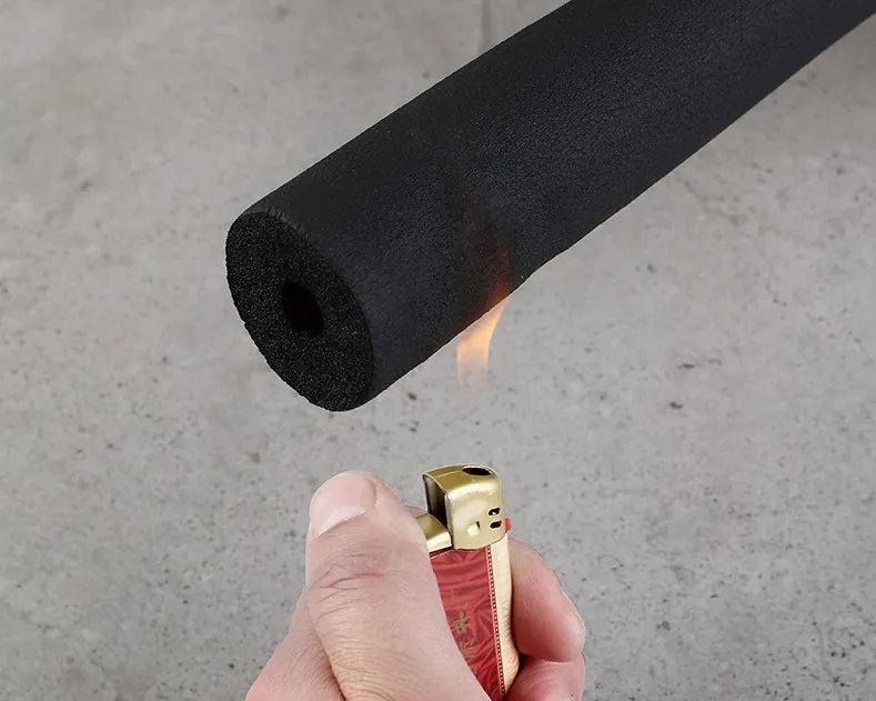6mm-32mm Black PPR Sponge Pipe Insulation Waterproof Pipeline Holder Thermal Tubular Protective Sleeve Air Conditioning Fitting