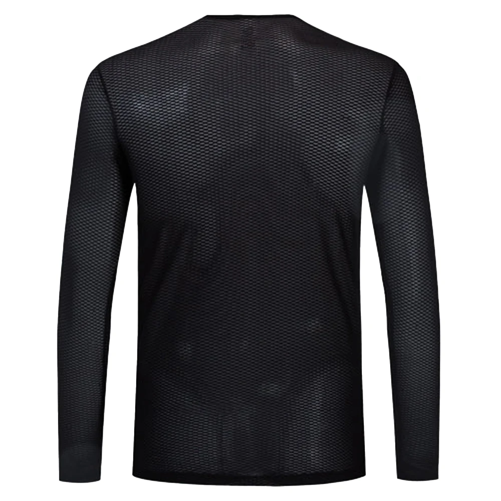 YKYWBIKE Cycling Jersey Full Sleeve Bike Shirt Unisex Underwear Race Bicycle Clothing Mesh Base Layer MTB Road Bike Sport Wear