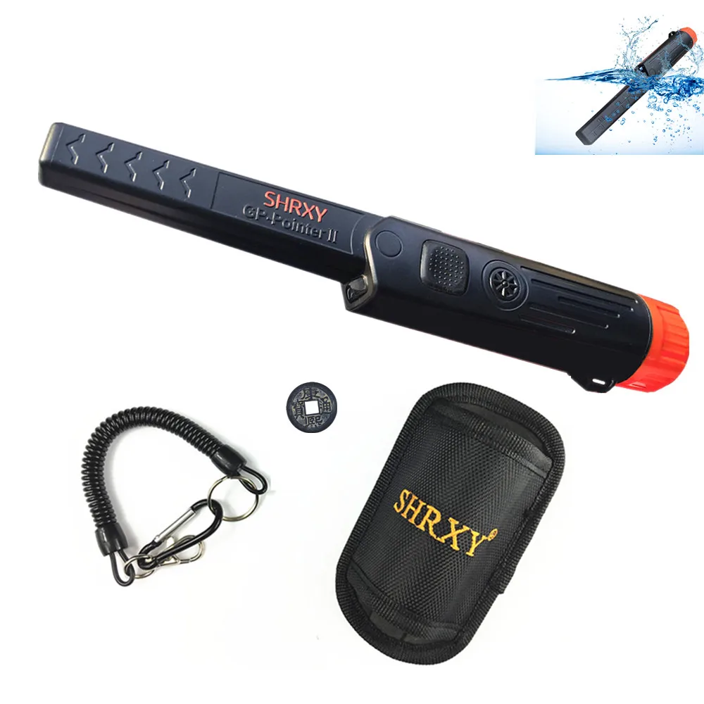 2024 Upgrade Sensitive Metal Detector Pointer Pinpointing PointerII Waterproof Hand Held Metal Detector with Bracelet