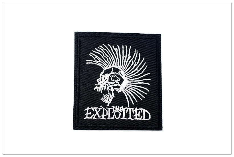 ROCK BAND Iron On Patches Cloth Mend Decorate Clothes Apparel Sewing Decoration Applique Badges Heavy Metal MUSIC