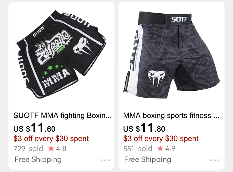 MMA Jujitsu Fight Fierce fighting Men's Boxing Pants kickboxing MMA shorts Short Tiger Muay Thai boxing shorts sanda cheap mma