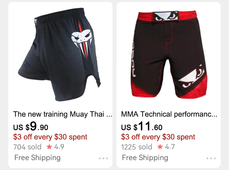 MMA Jujitsu Fight Fierce fighting Men's Boxing Pants kickboxing MMA shorts Short Tiger Muay Thai boxing shorts sanda cheap mma