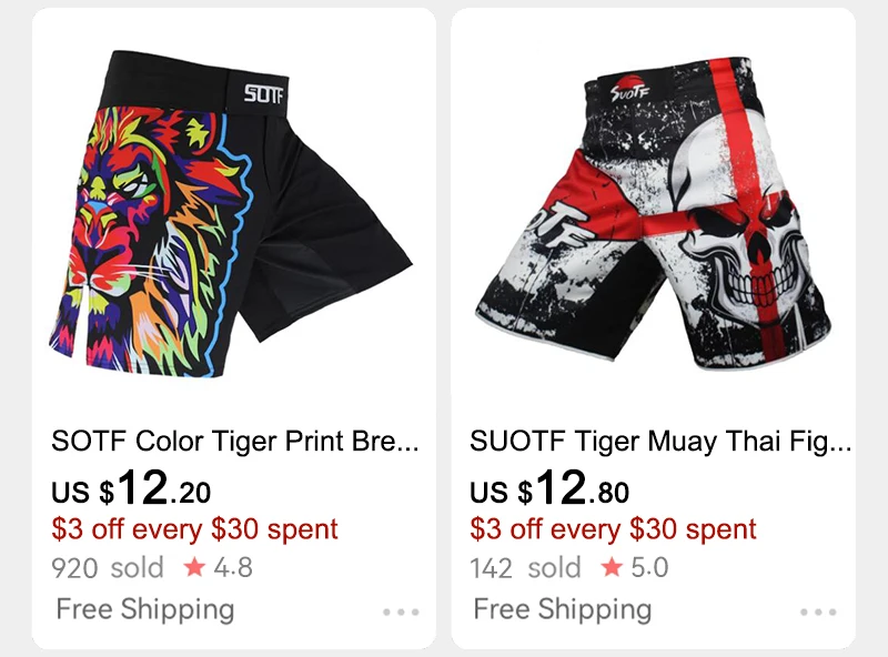 MMA Jujitsu Fight Fierce fighting Men's Boxing Pants kickboxing MMA shorts Short Tiger Muay Thai boxing shorts sanda cheap mma